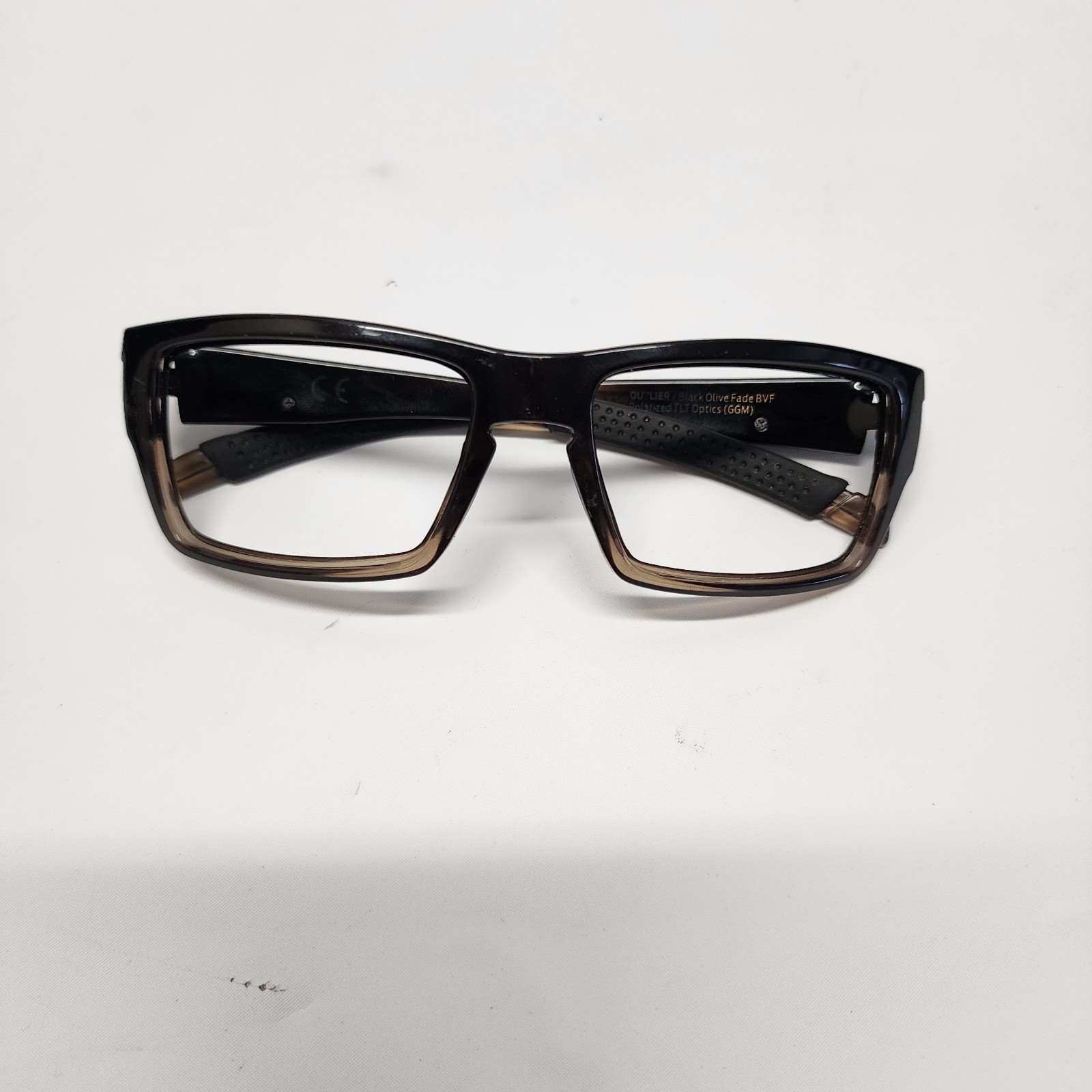 Smith Outlier Black Olive Fade Sunglasses Frames Only Read Condition