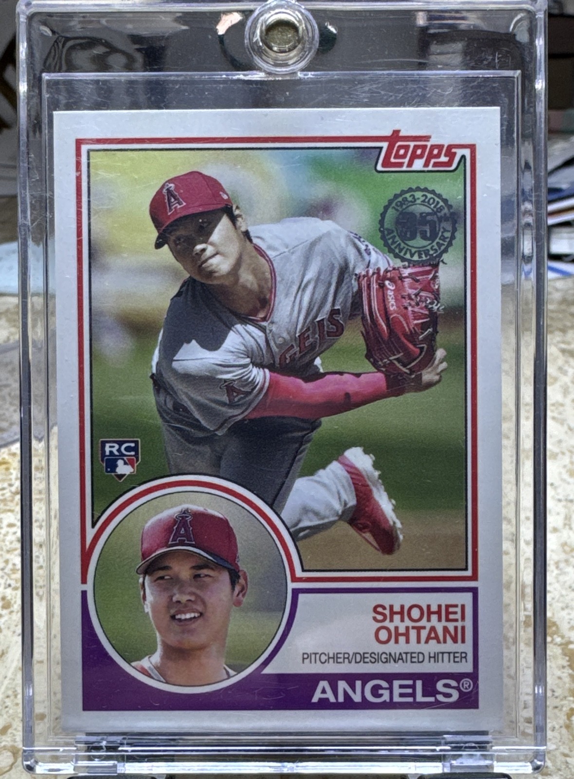 2018 Topps Update Series - 1983 Topps Design Shohei Ohtani #83-2 (RC)