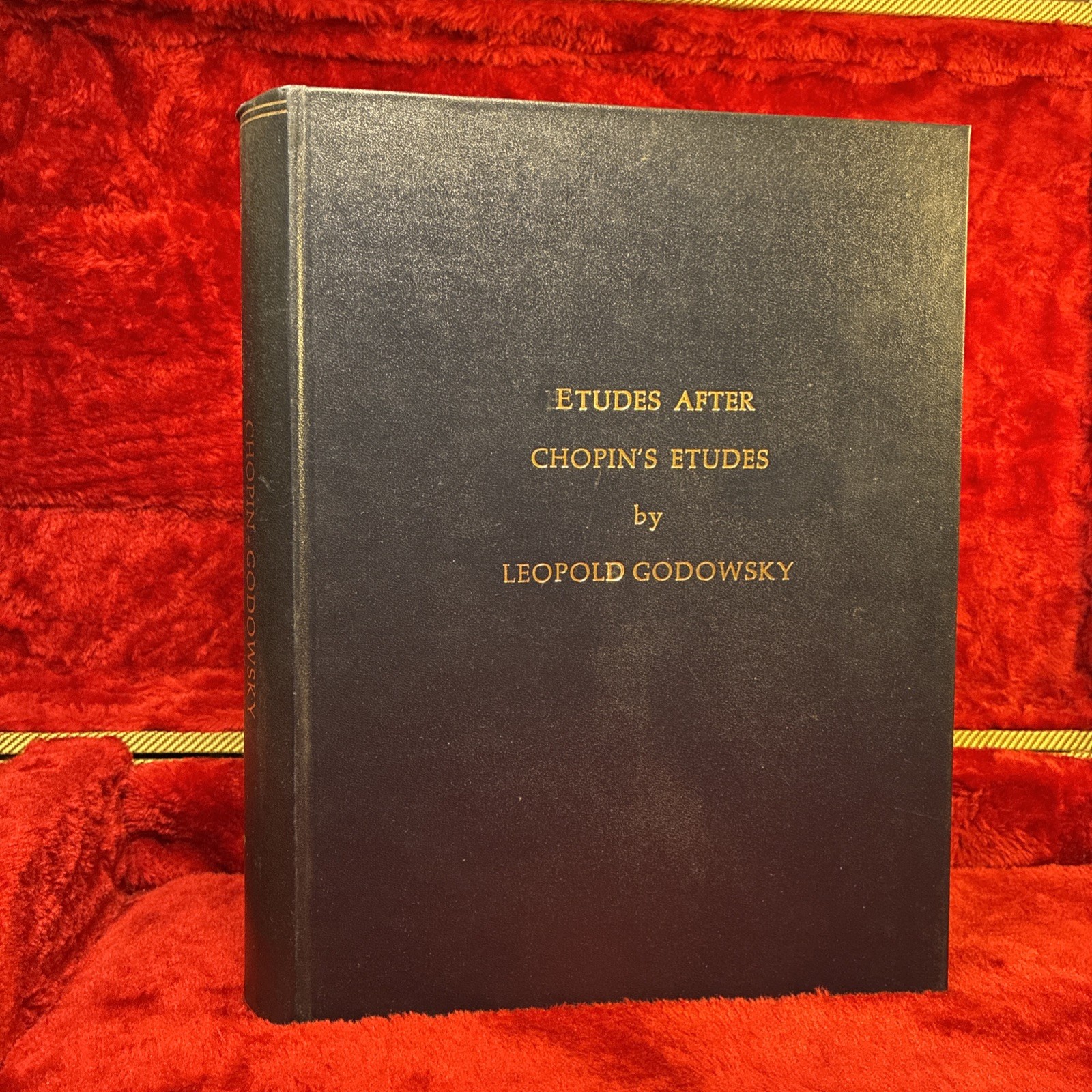 Leopold Godowsky Studies on Chopin\'s Etudes Vol 1 Early Robert Schlesinger