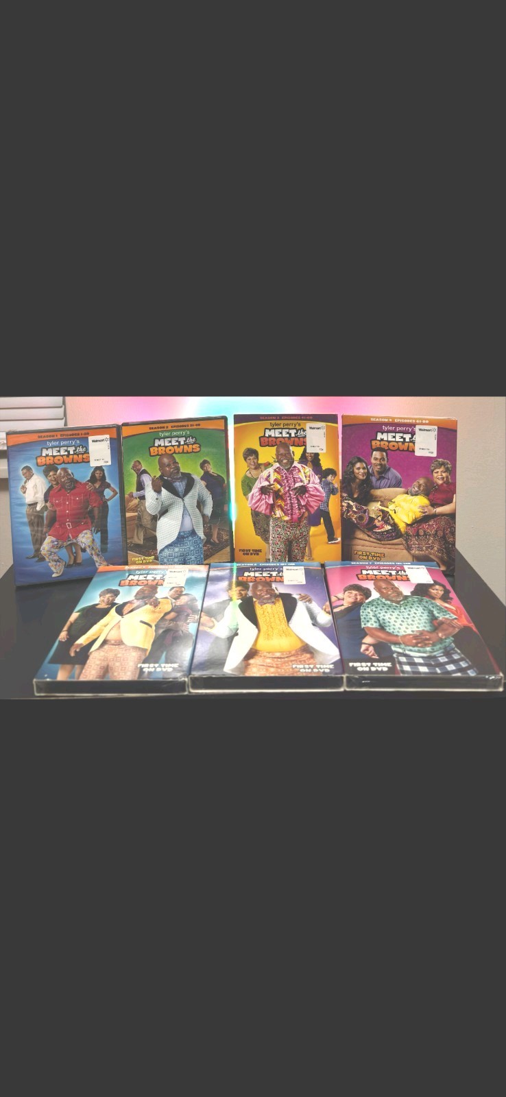 Tyler Perry's Meet The Browns DVD Seasons 1-7 Set Complete 3-7 New Sealed W/Slip