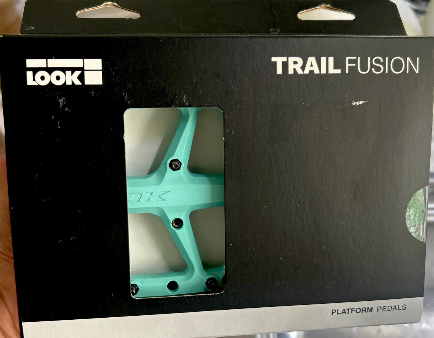 LOOK TRAIL FUSION Pedals. Ice Blue