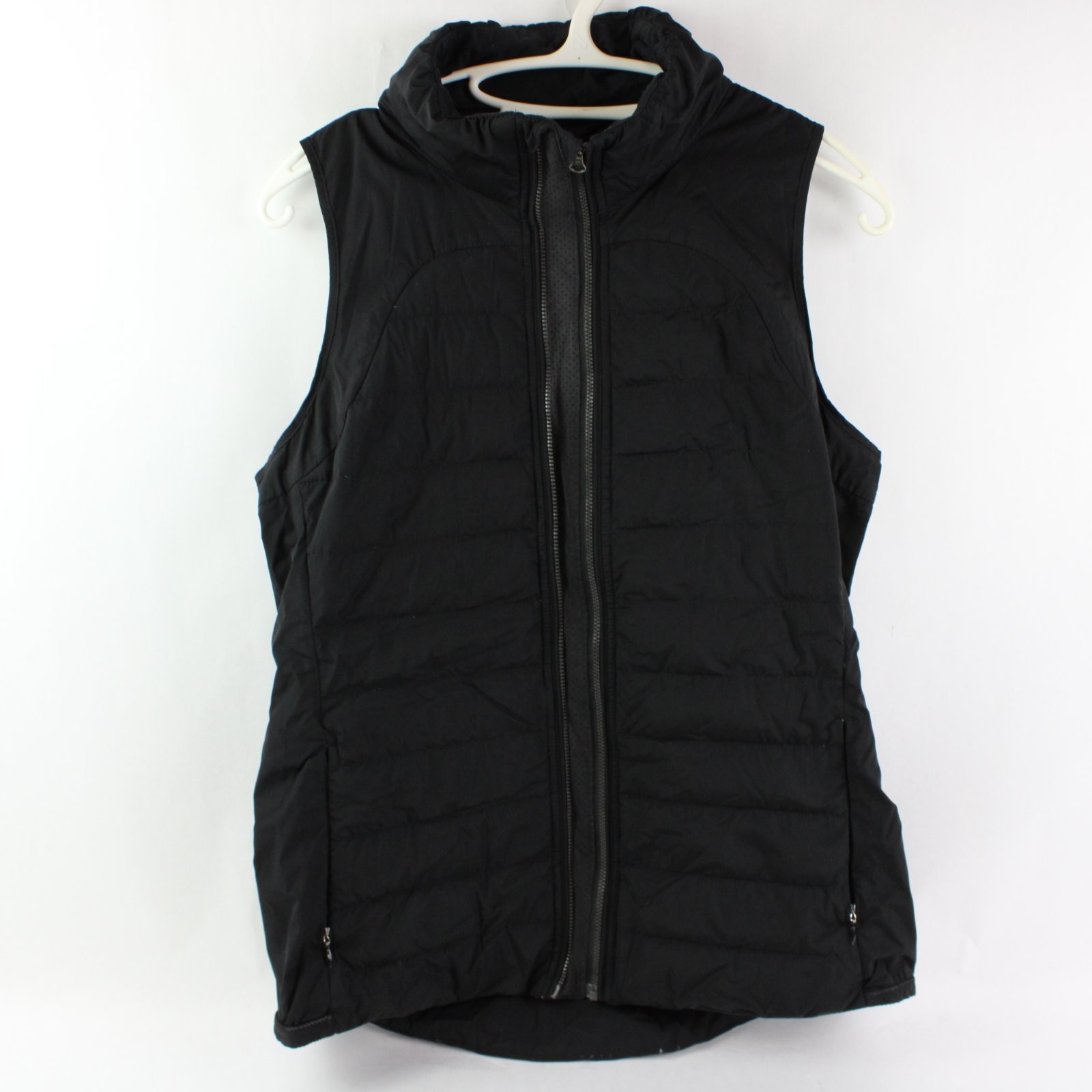 Lululemon Black Zip-Up Vest Women\'s Medium Lululemon Black Zip-Up Vest Women\'s Medium