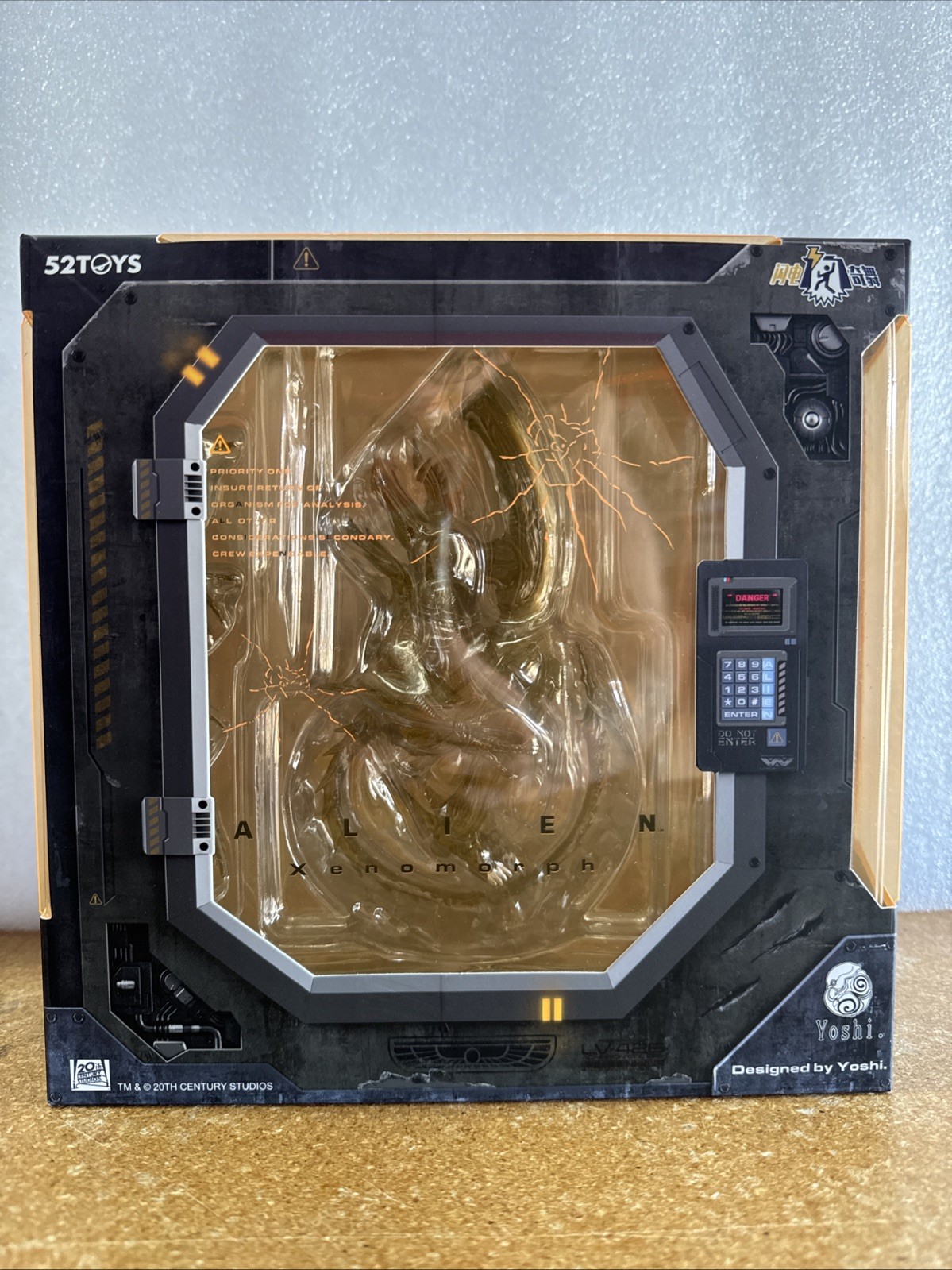 52Toys X Yoshi FigLite Alien Xenomorph 1/12 Scale Collectible Action Figure 52Toys X Yoshi FigLite Alien Xenomorph 1/12 Scale Collectible Action Figure