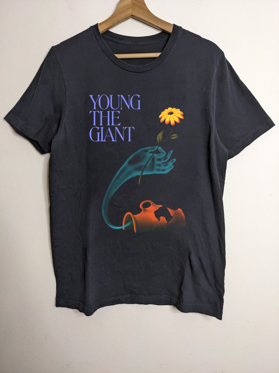 Hot Young The Giant Something to Believe In Black S-5XL Shirt XS047