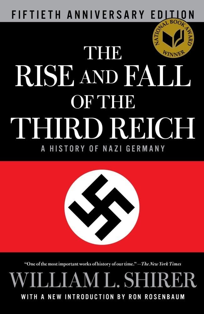 The Rise and Fall of the Third Reich History Nazi Germany 2011 Hardcover VG