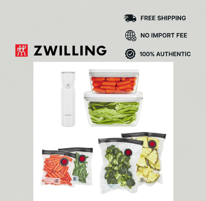 SALE Authentic ZWILLING Fresh & Save 7-Piece Vacuum Starter Set NO IMPORT FEE