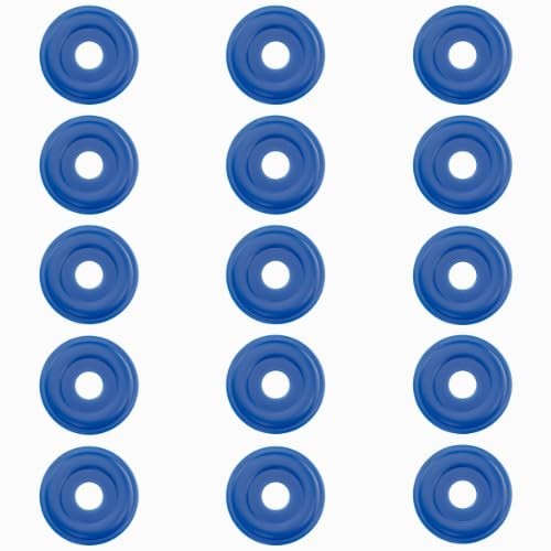 CO2 Washers for CGA-320 Regulator Fittings - Nylon O Rings Large, Blue CO2 Washers for CGA-320 Regulator Fittings - Nylon O Rings Large, Blue