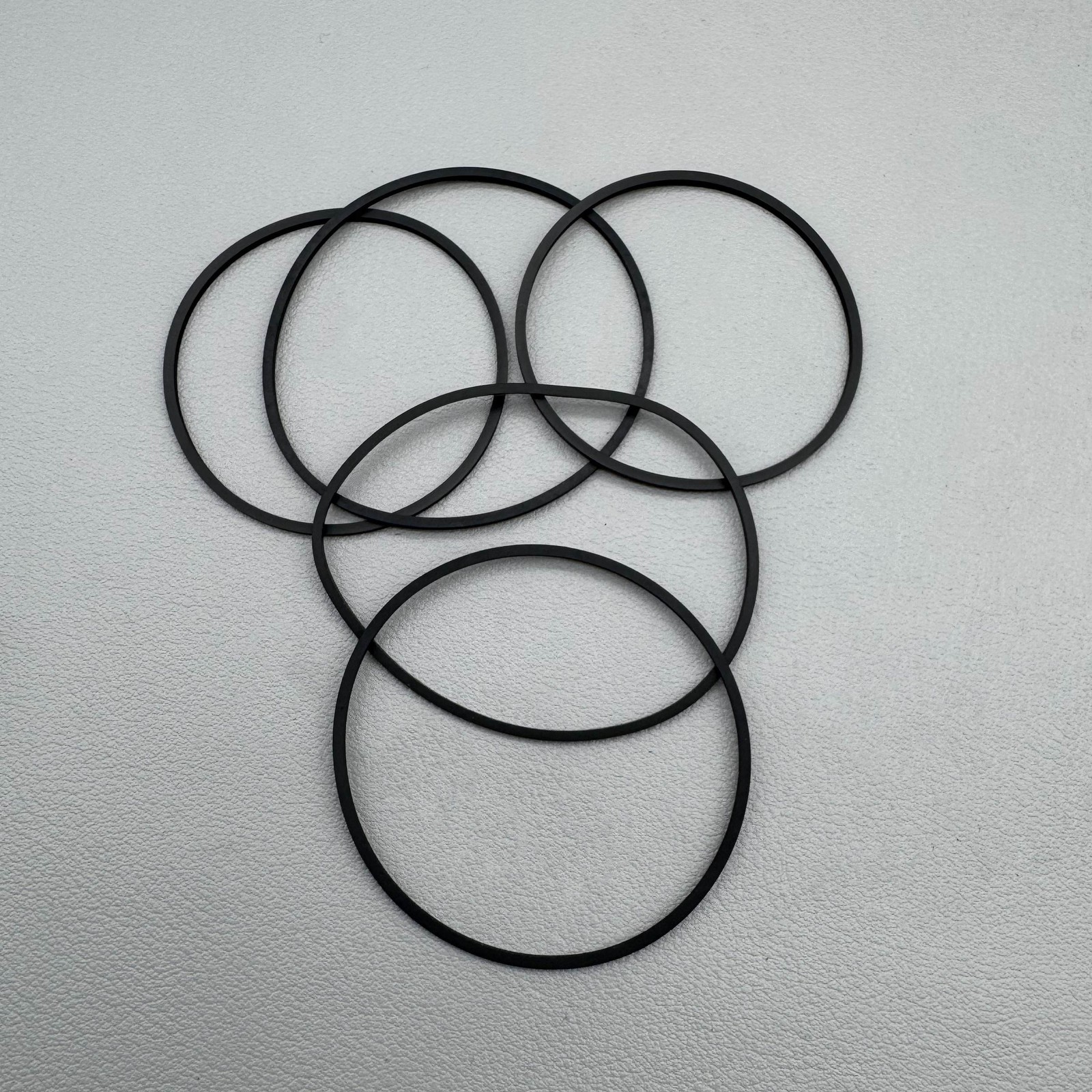 New 5Set Belts Fits For SONY TC-WE305 TC-WE305 Dual Deck Cassette Player
