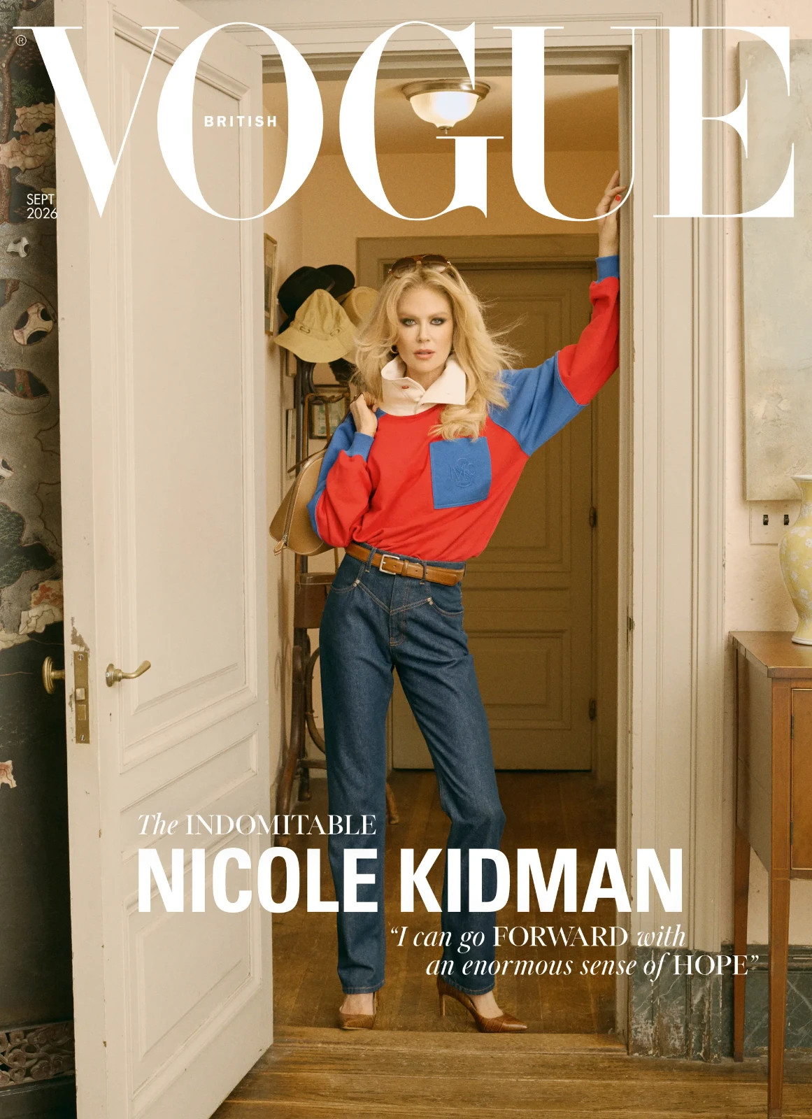 BRITISH VOGUE - UK EDITION -SEPTEMBER 2026 - NICOLE KIDMAN - BRAND NEW BRITISH VOGUE - UK EDITION -SEPTEMBER 2026 - NICOLE KIDMAN - BRAND NEW