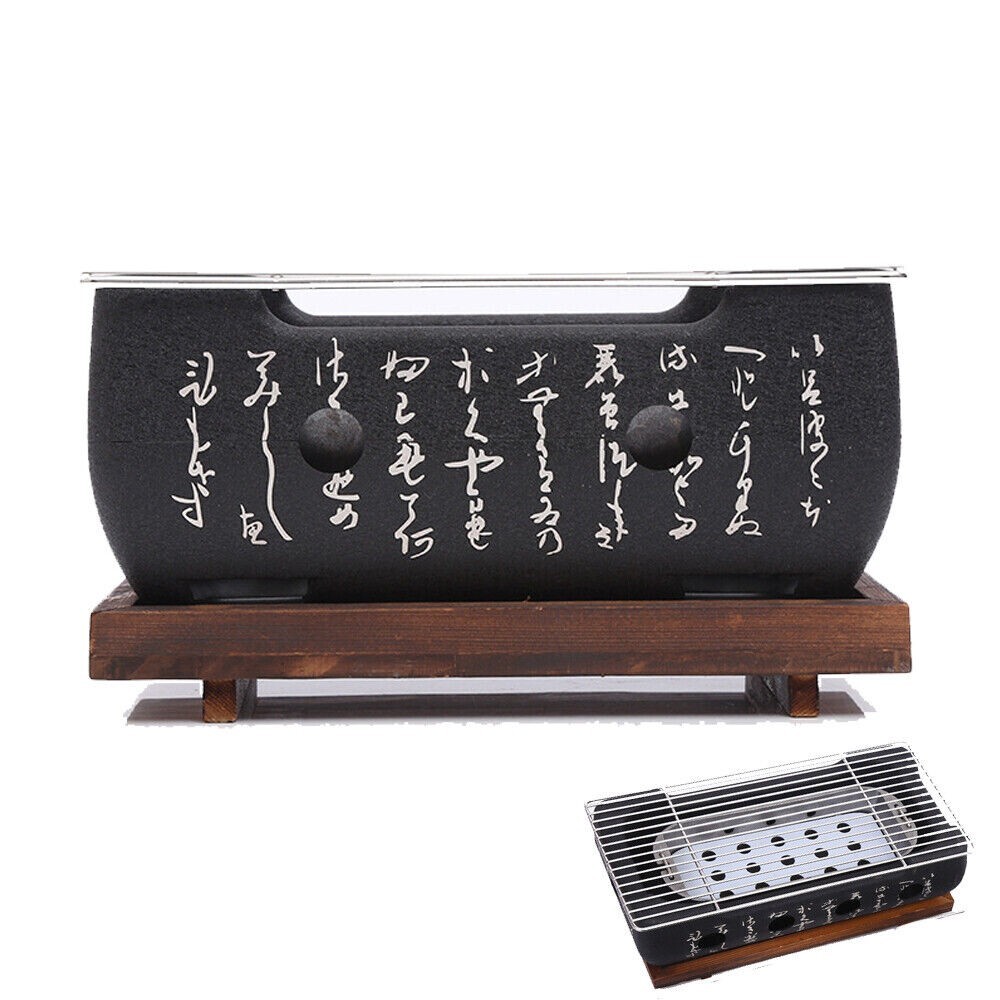 Japanese Style BBQ Grill Charcoal Grill Barbecue Heat-resistant Portable Japanese Style BBQ Grill Charcoal Grill Barbecue Heat-resistant Portable