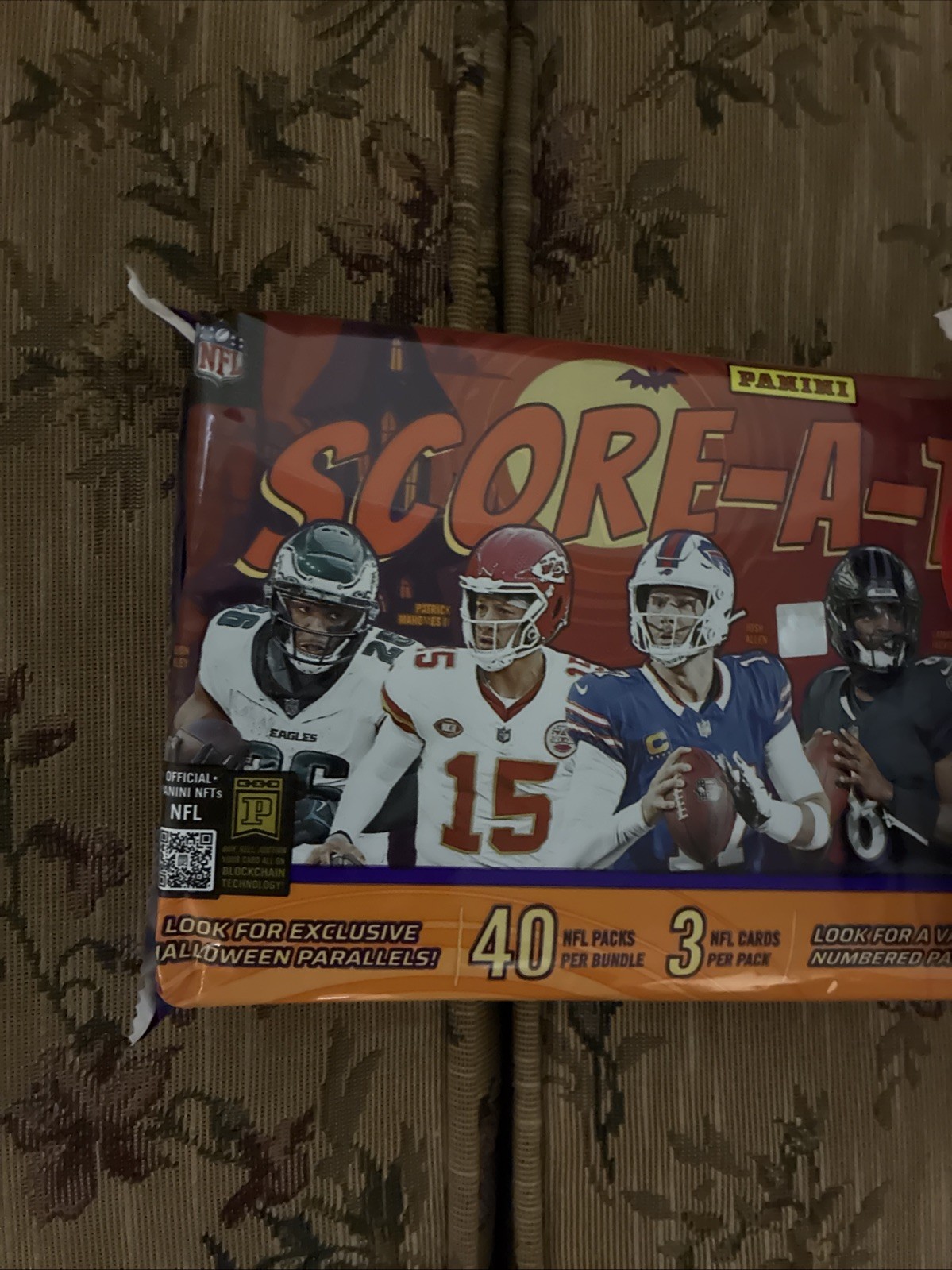 2025 Panini NFL Score-A-Treat Football Halloween Factory Sealed 40 Pack Bundle 2025 Panini NFL Score-A-Treat Football Halloween Factory Sealed 40 Pack Bundle