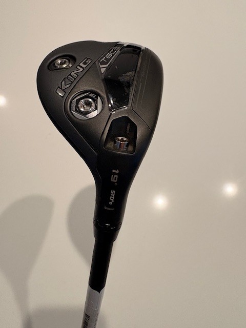 New Cobra King Tec 3 hybrid, 19 degree Right Handed Regular Flex