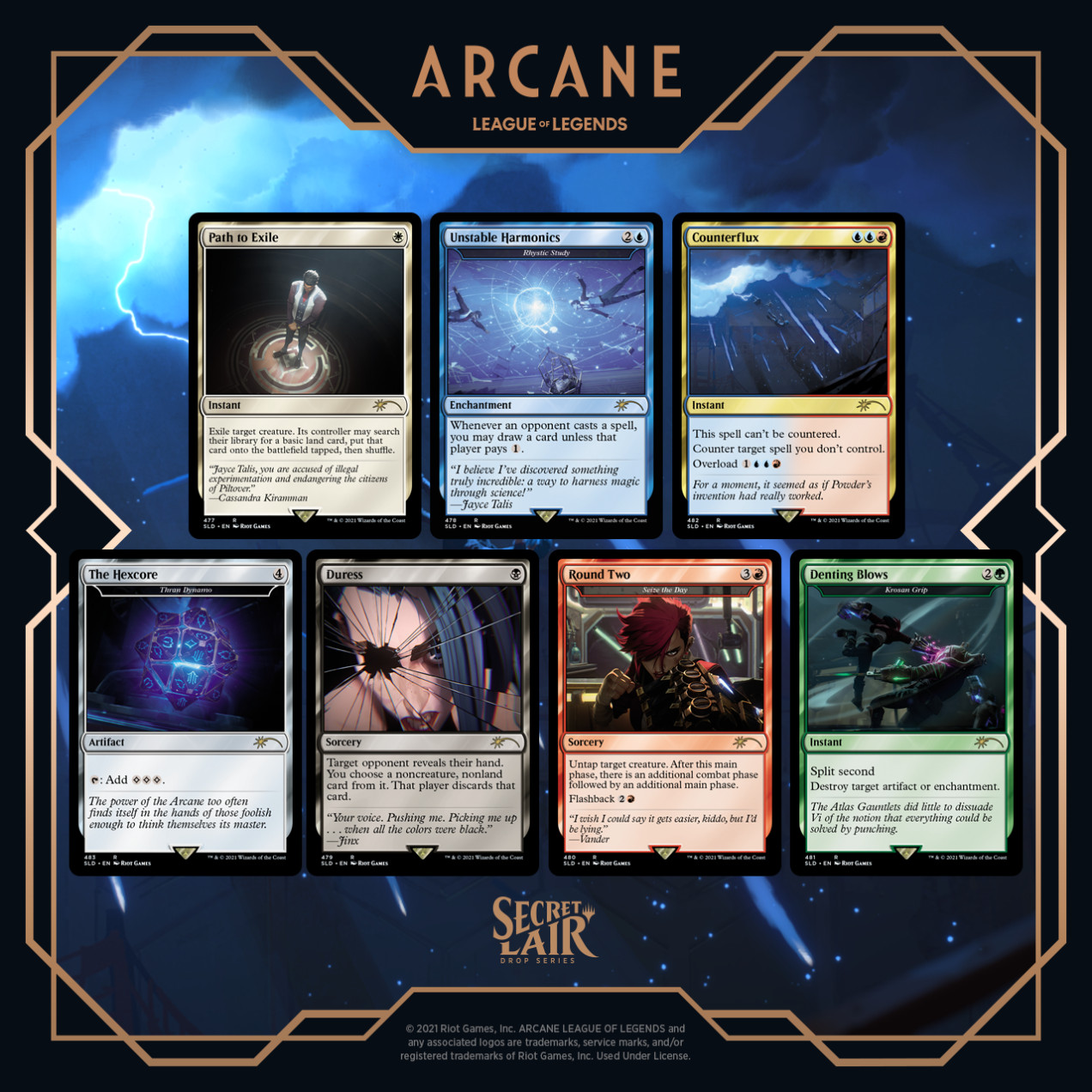 Magic the Gathering MTG Secret Lair x Arcane (Non Foil)
