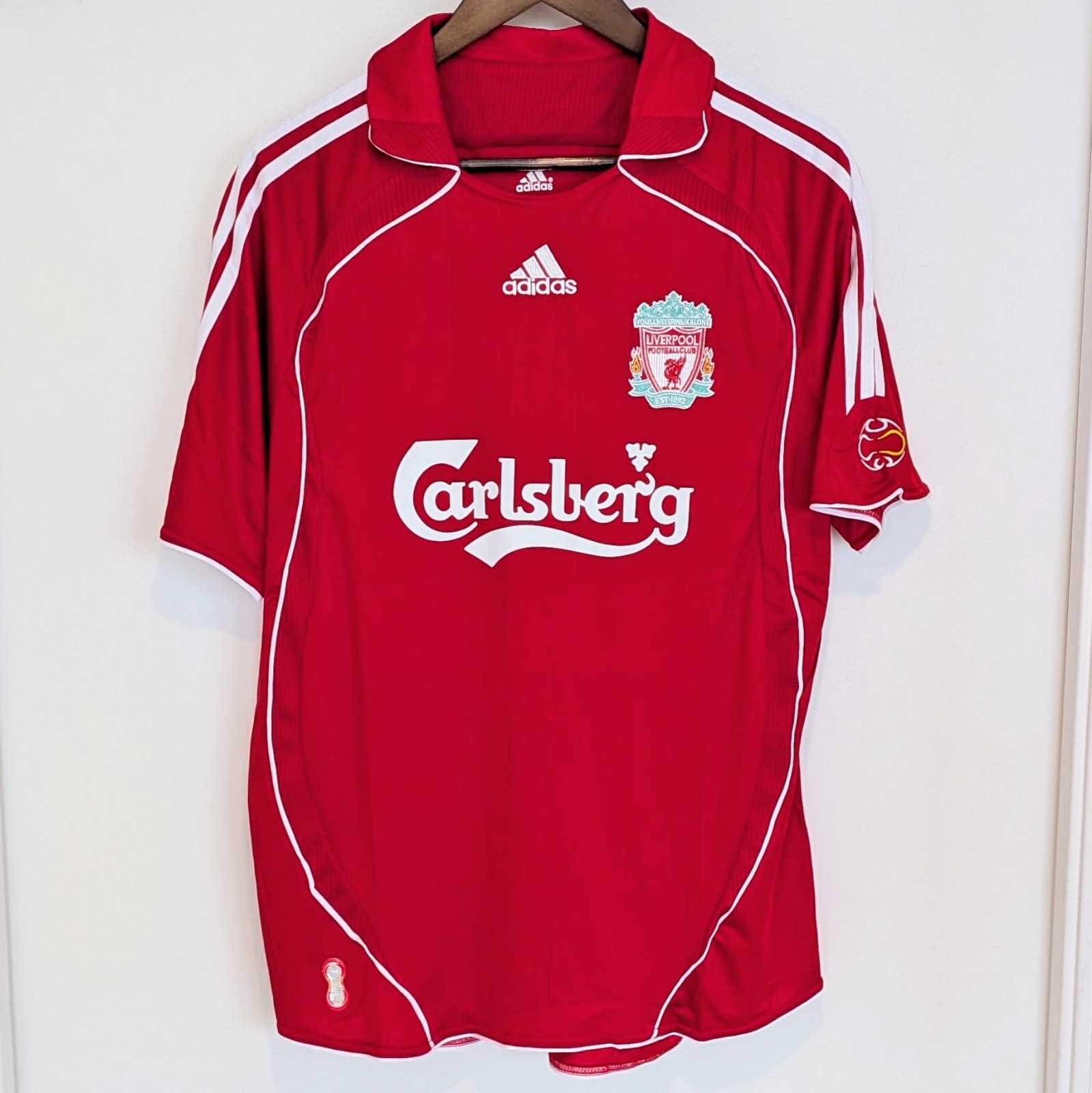 Liverpool FC Fernando Torres 2008 Retro Jersey Men's XL Liverpool FC Fernando Torres 2008 Retro Jersey Men's XL