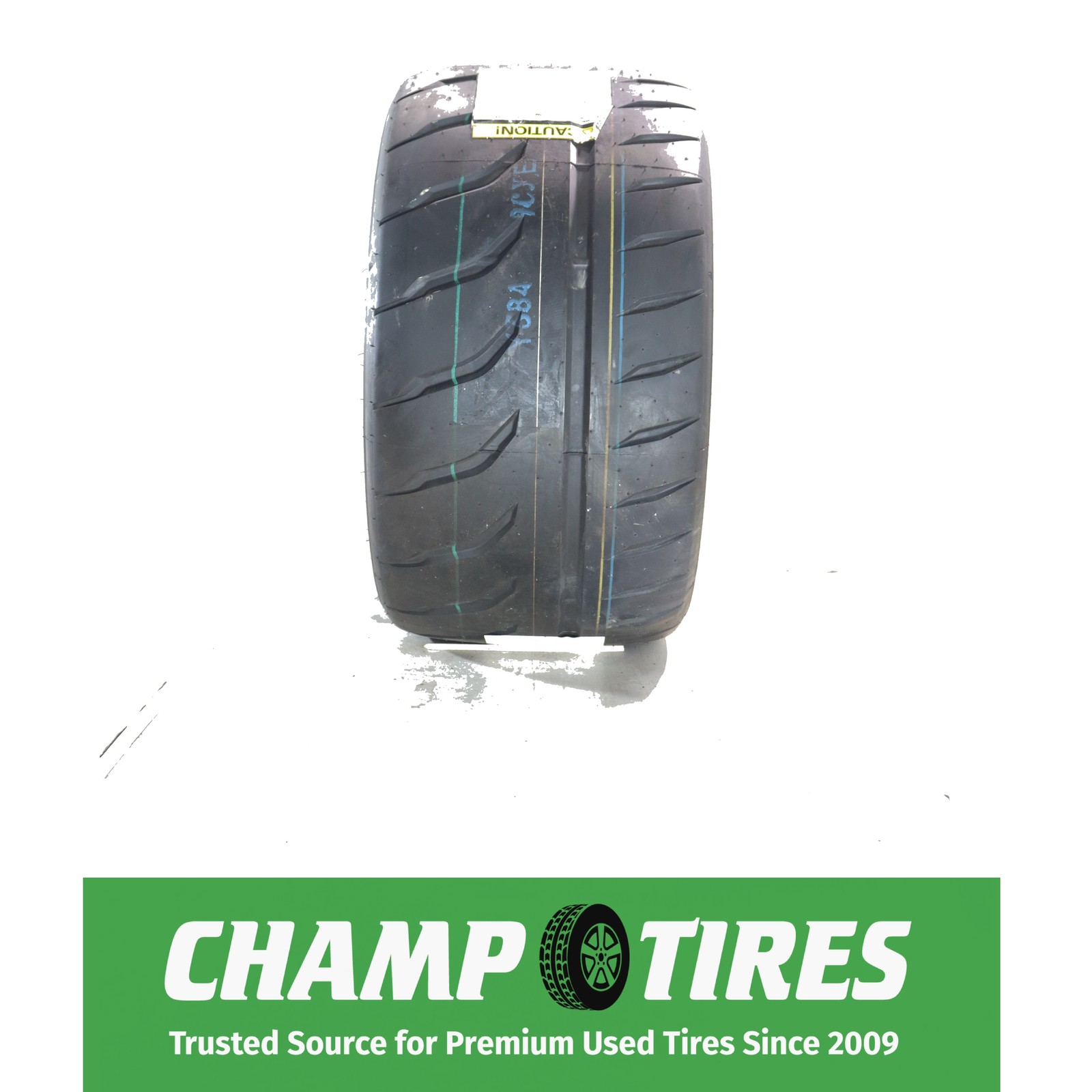 P315/35R17 Toyo Proxes R888R Takeoff 102 W Used 6/32nds