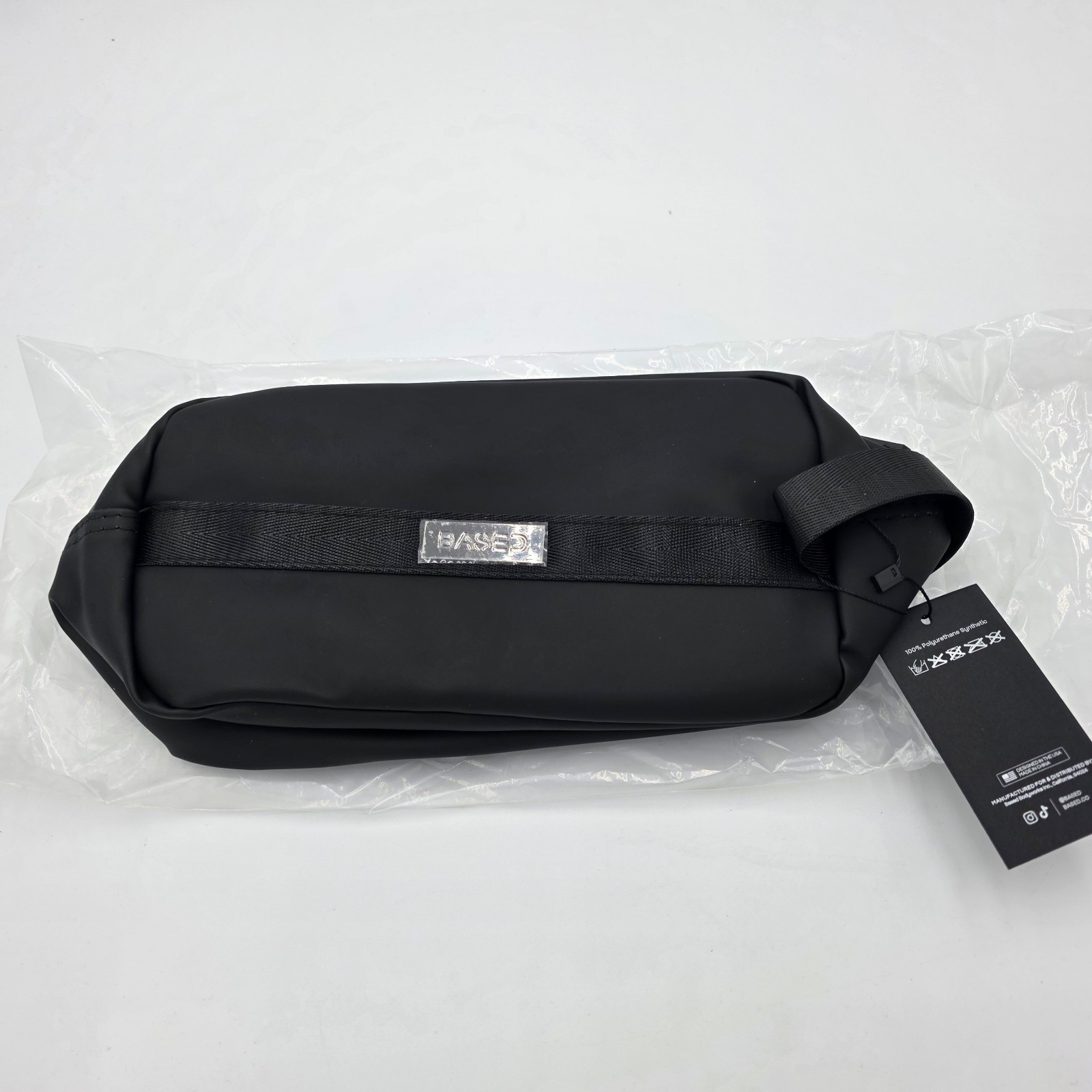 NEW Based Bodyworks Ash Black Toiletry Bag