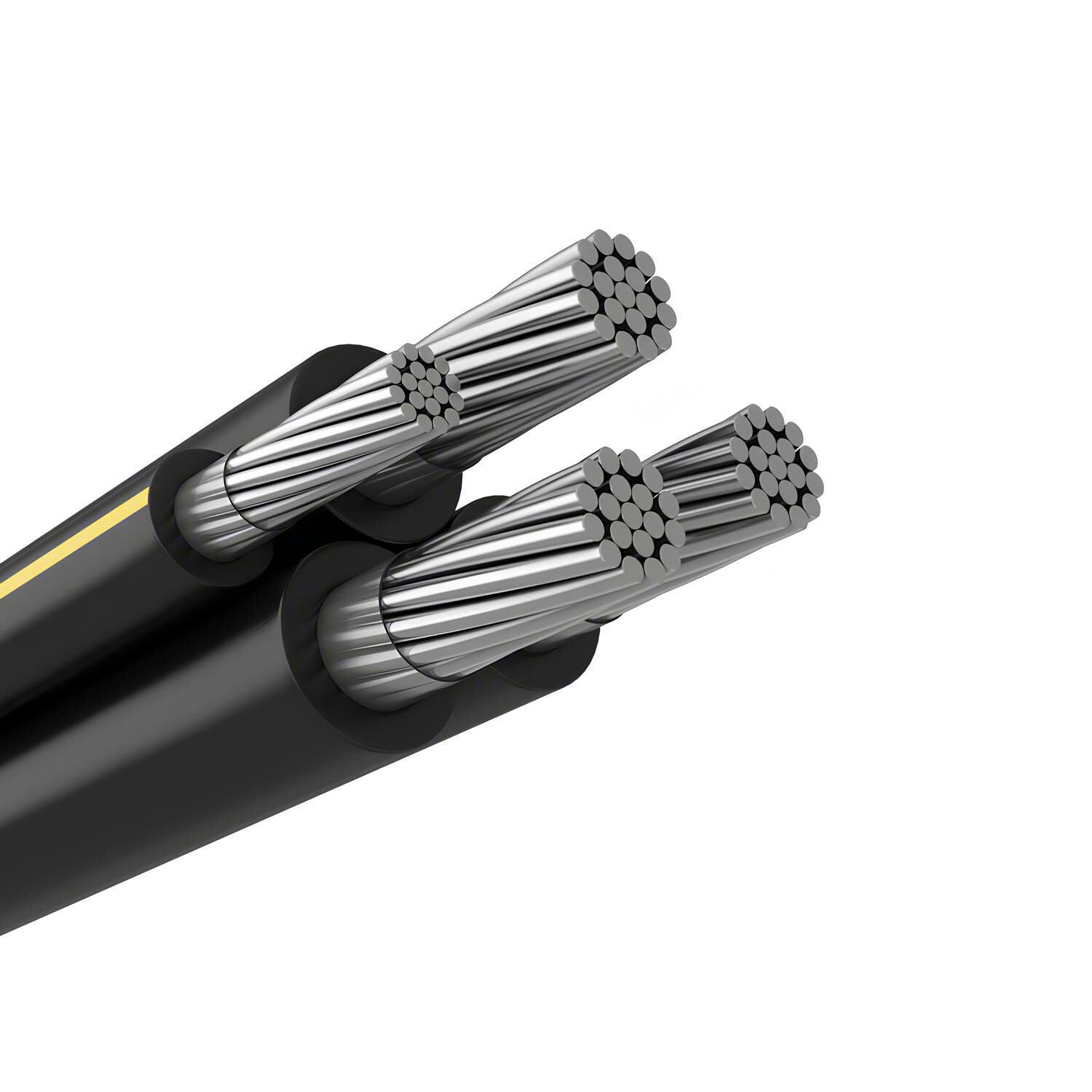 Dyke 2-2-2-4 Aluminum URD Direct Burial Cable (115 Amp) 600V