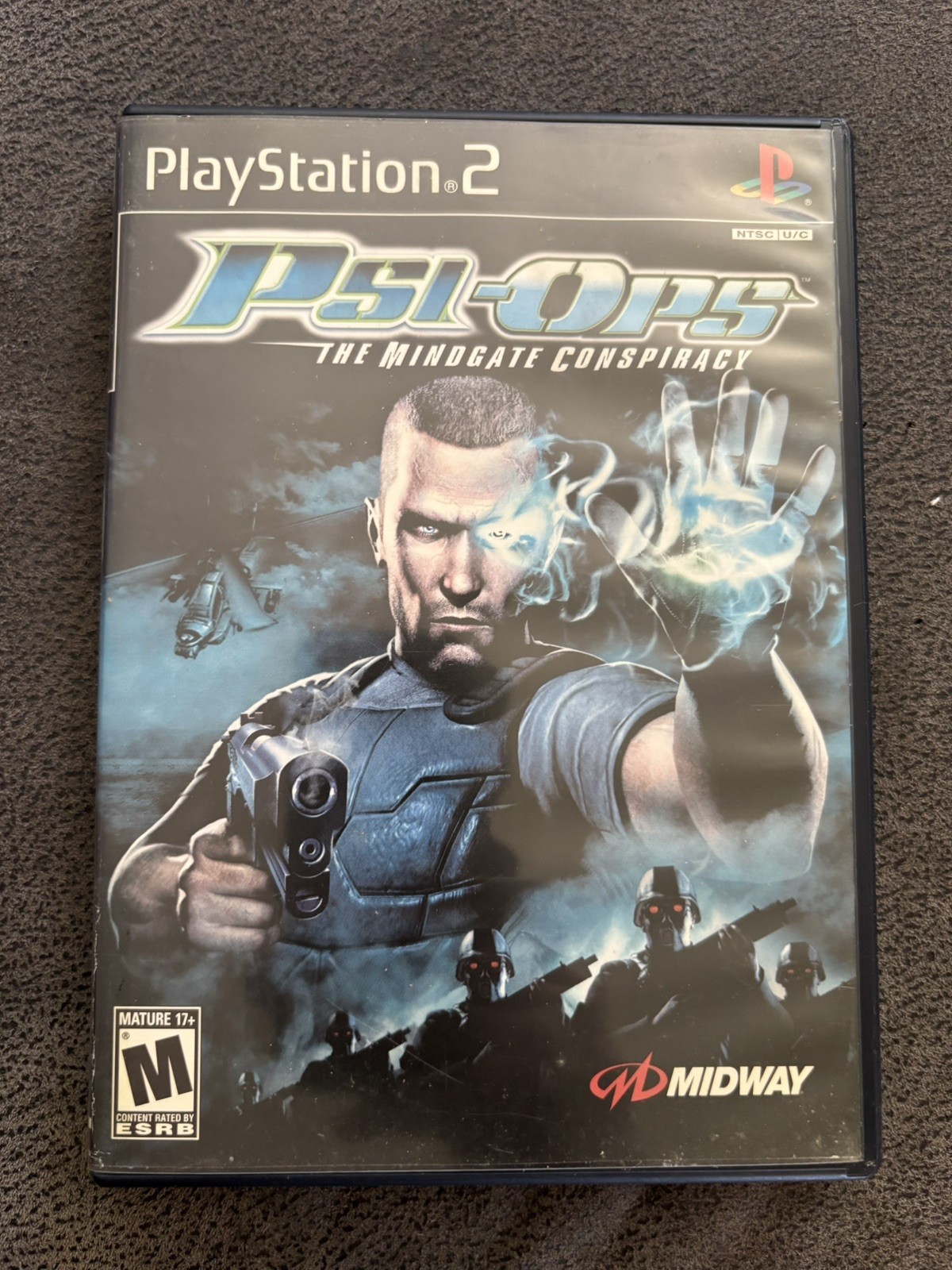 Psi-Ops: The Mindgate Conspiracy (Sony PlayStation 2, 2004) PS2 CIB Black Label 