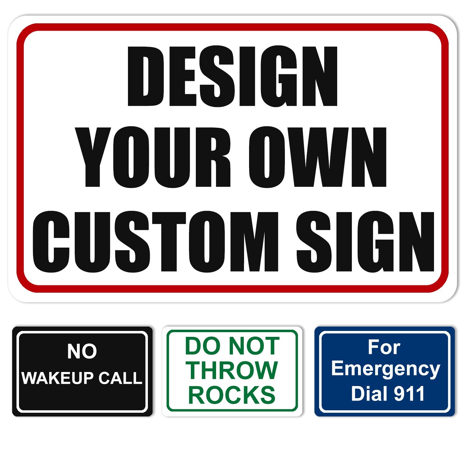 Personalized Custom Metal Aluminum Sign for Outdoor, Indoor, Home Office, Yard Personalized Custom Metal Aluminum Sign for Outdoor, Indoor, Home Office, Yard