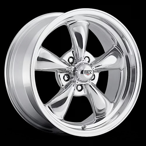 REV Wheels 100P-8806100 100 Series- 18x8 - 4.5 bs - 5x4.75/5x120.65 -Polished