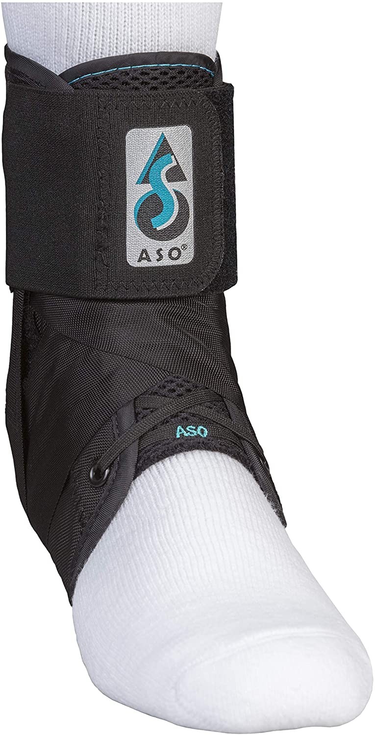 USA Stock Med Spec ASO Ankle Stabilizer Black Size Small Mdeium Large Brand