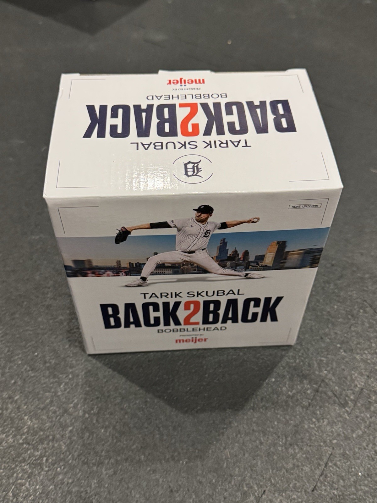 2026 Tarik Skubal Back2Back Bobblehead Never out of the box -Home Jersey 2026 Tarik Skubal Back2Back Bobblehead Never out of the box -Home Jersey