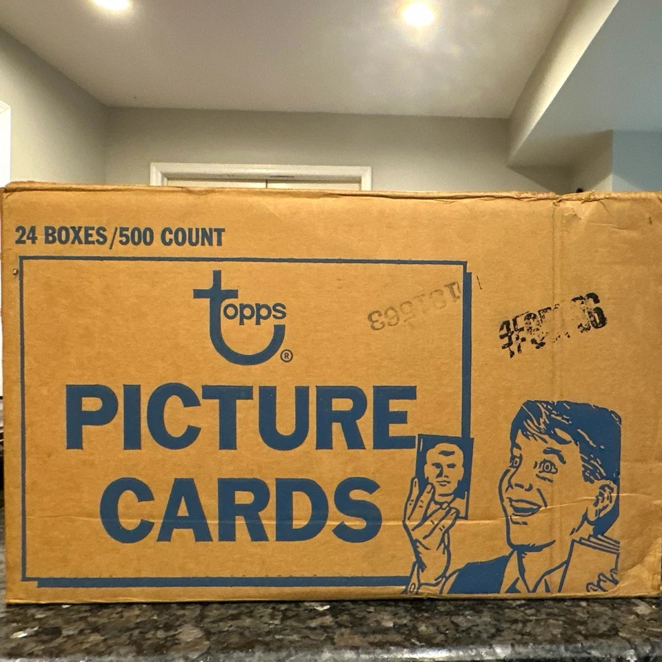 1986 TOPPS Baseball Vending Box 500 ct  box from Factory Sealed Case Original