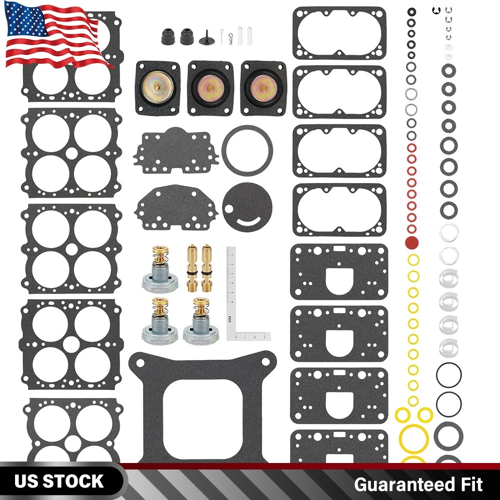 37-485 Carburetor Rebuild Repair Kit For 4150 4 Barrel Double Pumper Carb