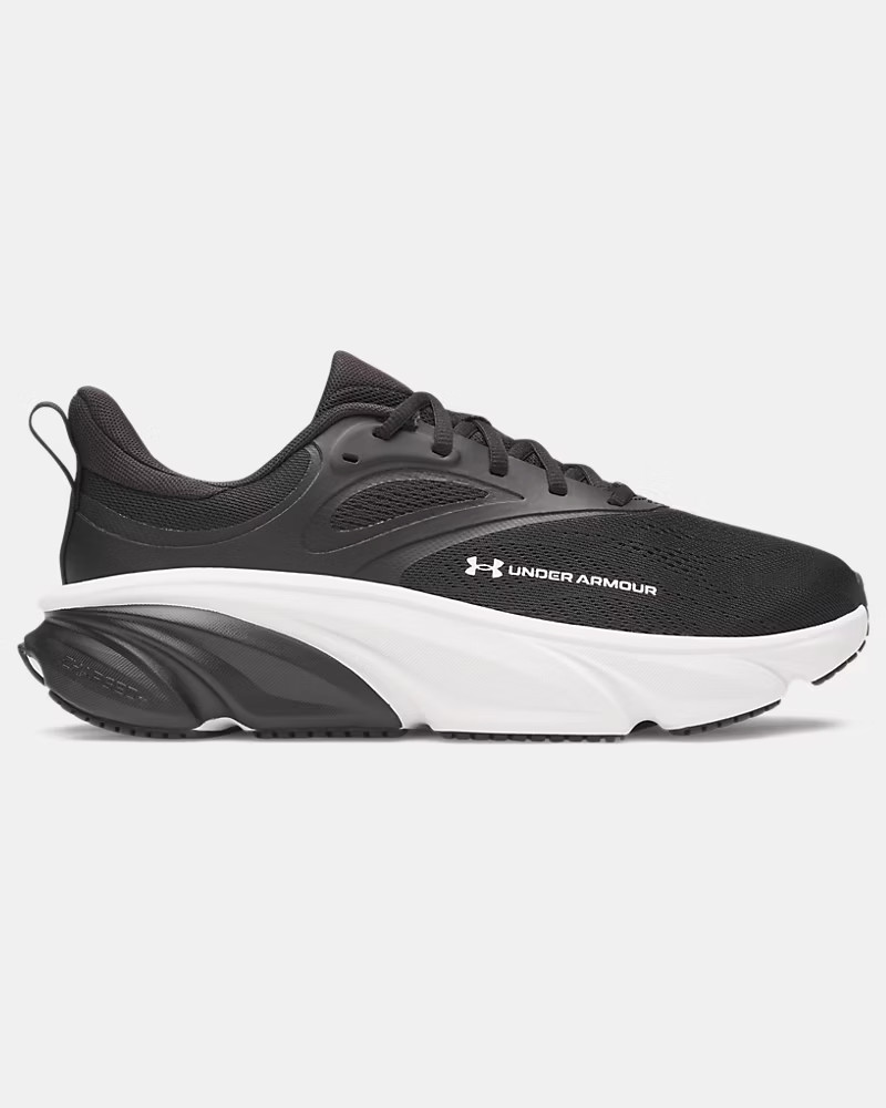 Under Armour Charged Rogue 6 Wide 2E Mens Running Shoes Black Athletic Sneakers