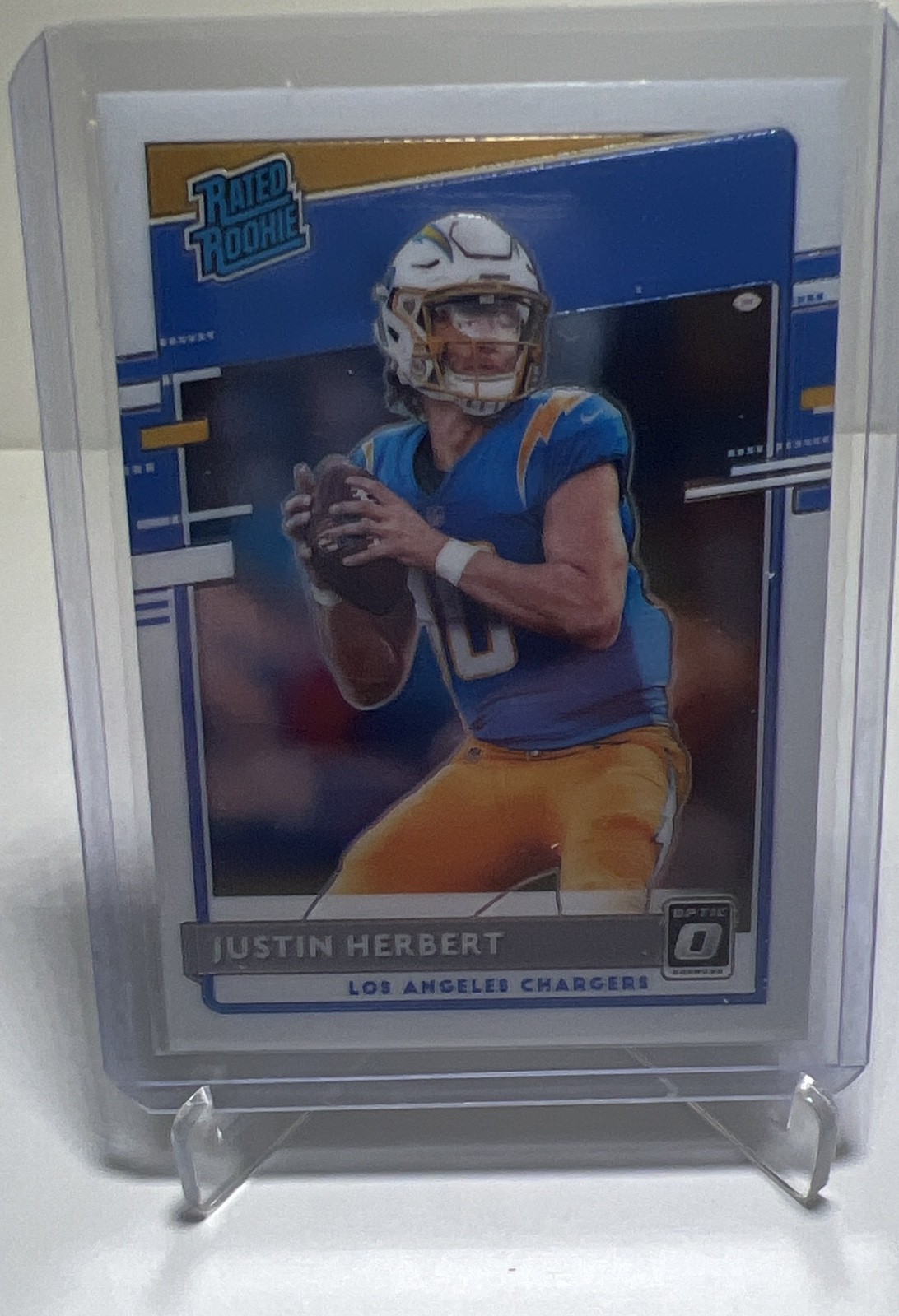 2020 Panini Donruss Optic - Rated Rookies Justin Herbert #153 (RC)