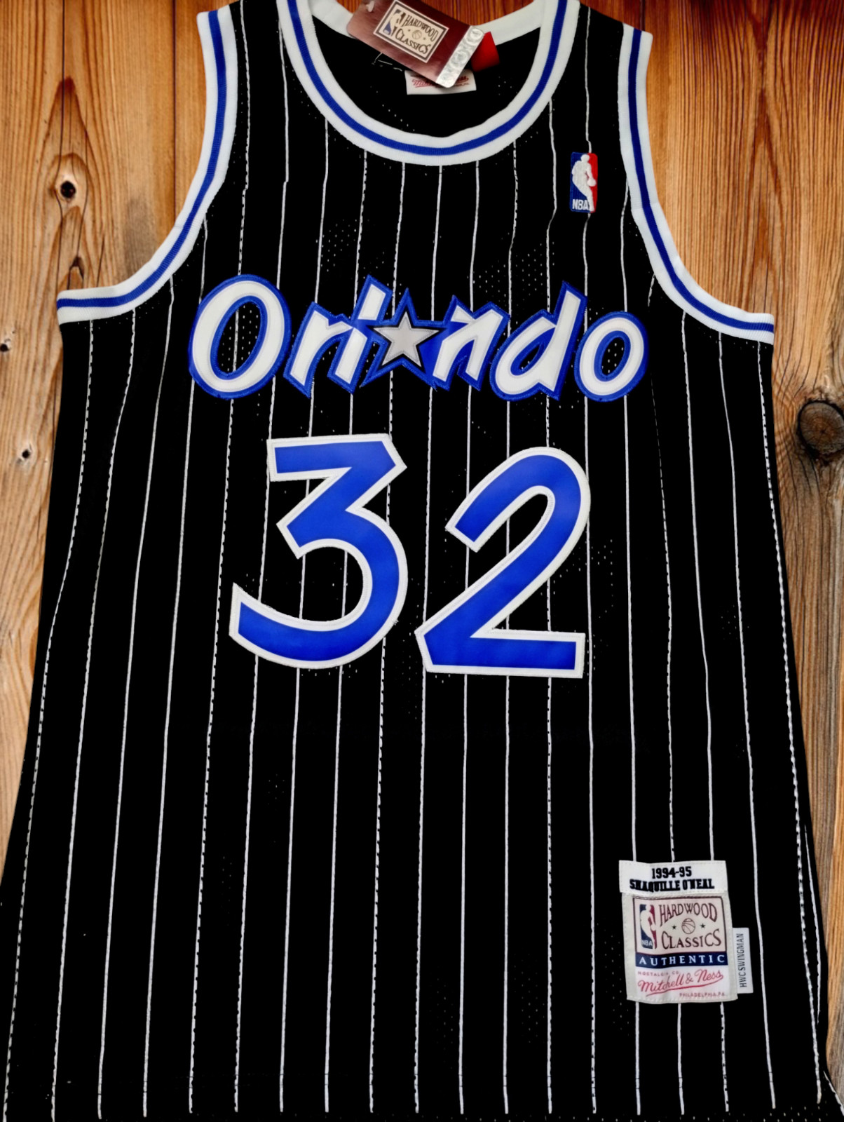 Orlando Magic Jersey Shaquille O\'Neal #32  Throwback Jersey Men\'s Black