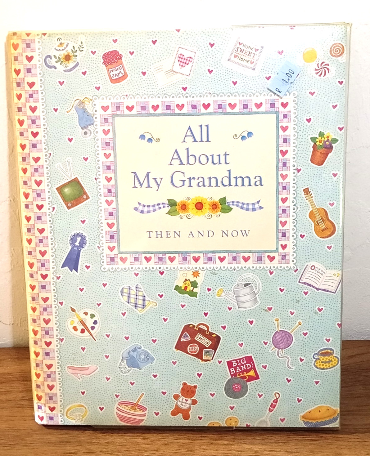 Vintage 1996 All About My Grandma Then & Now Memory Keepsake Journal Unused