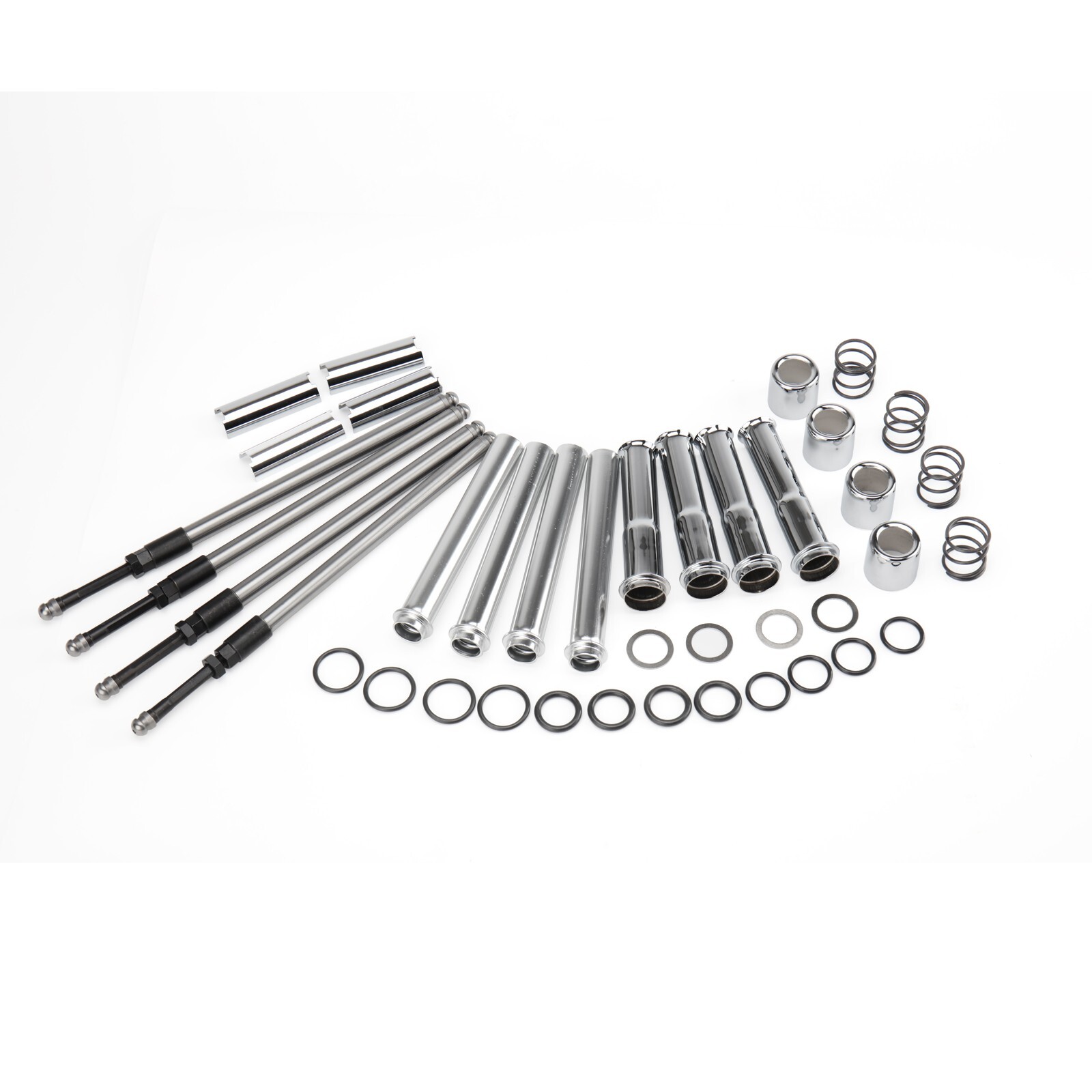 For Harley M8 Adjustable Pushrod Tube Cover Kit for 2017-up Touring Softail