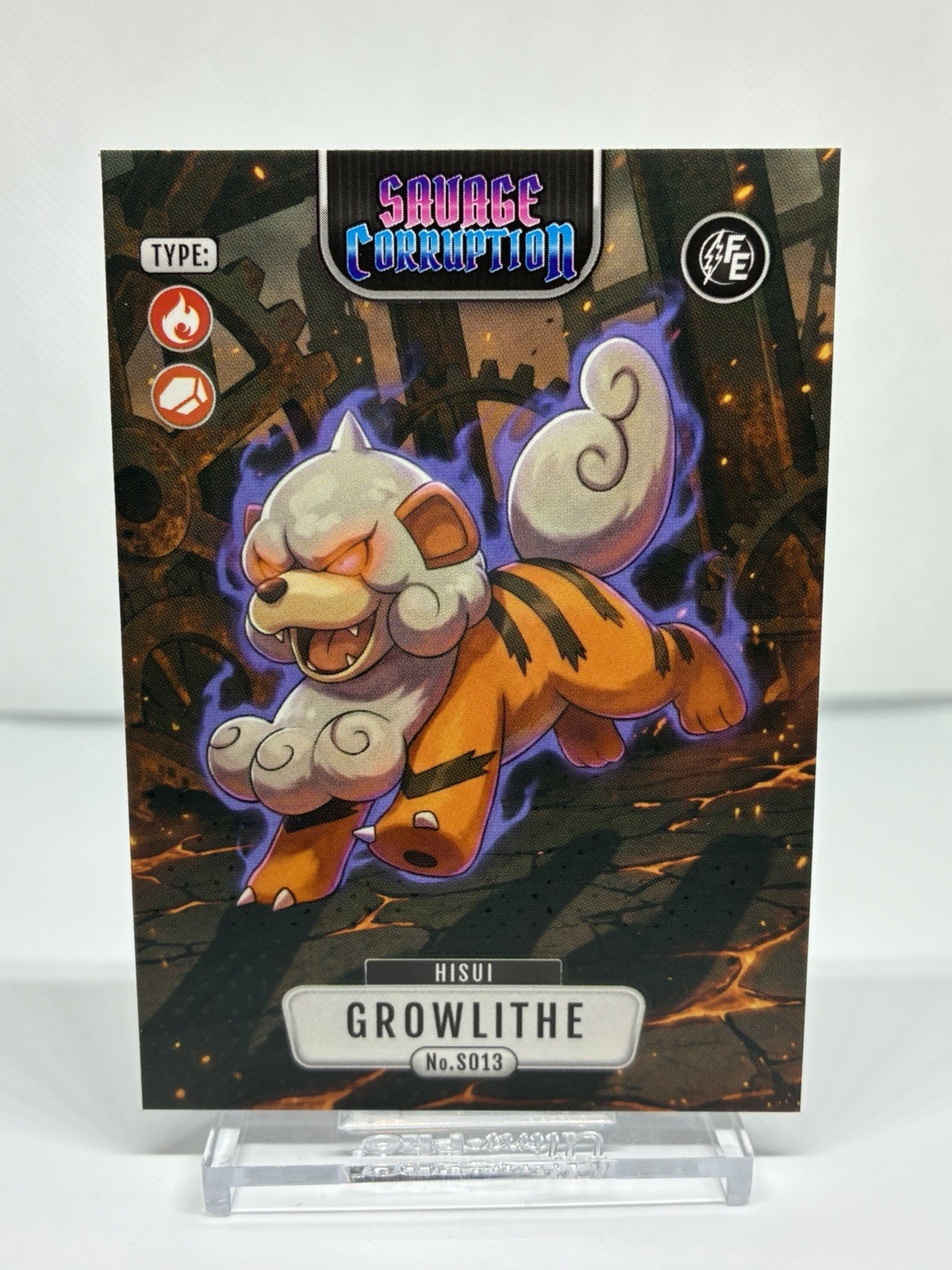 GROWLITHE HISUI - SAVAGE CORRUPTION FLASH EDITION 2026 - POKEMON