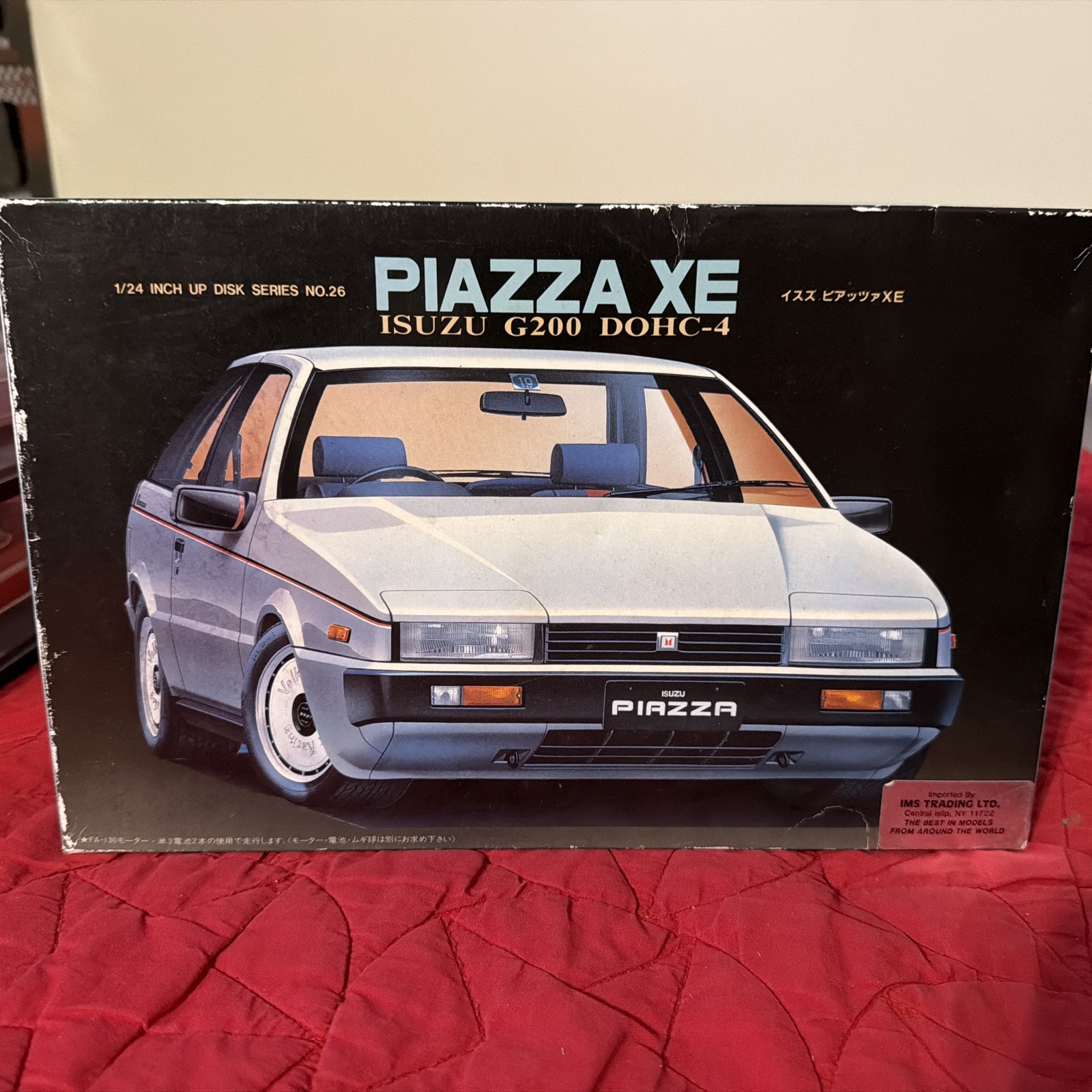 Fujimi #10 Isuzu Piazza XE G200 DOHC 4 Twin Cam kit McM NIOB Jdm Impulse Fujimi #10 Isuzu Piazza XE G200 DOHC 4 Twin Cam kit McM NIOB Jdm Impulse