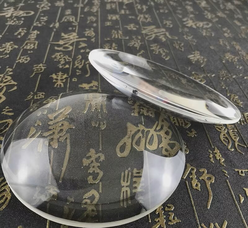 120mm Large Plano Convex Lens ​Oprical Glass Plane Magnifier Glass Lens