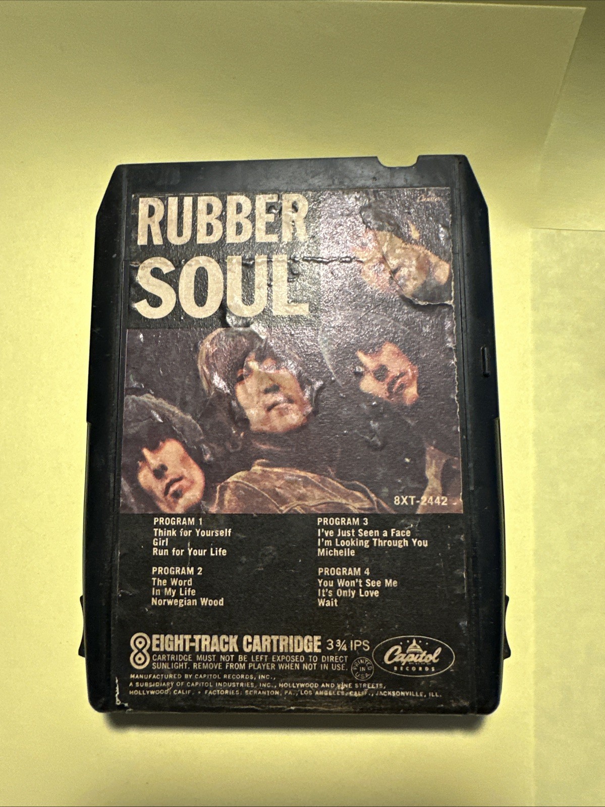 The Beatles Rubber Soul 8 Track Tape Classic Melodic Rock The Beatles Rubber Soul 8 Track Tape Classic Melodic Rock