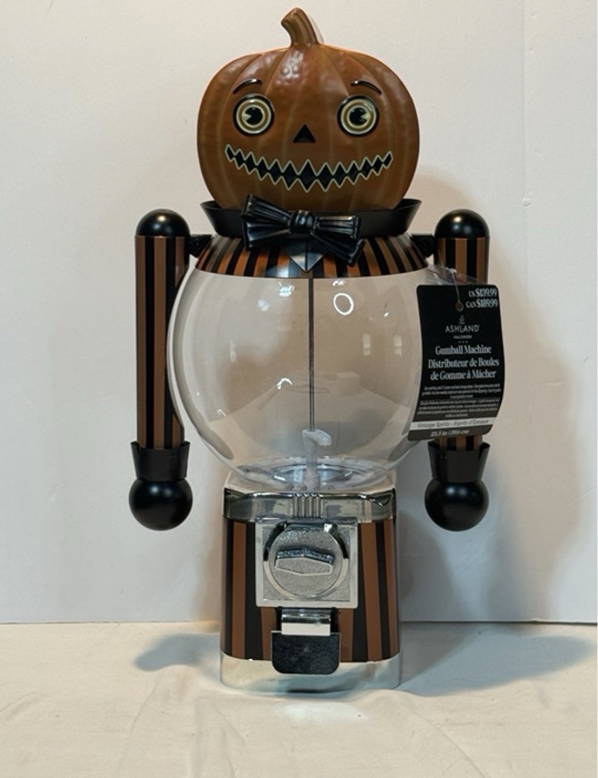 Brand New Viral Ashland Michaels Halloween Gumball Machine Jack o Lantern 23.5\ Brand New Viral Ashland Michaels Halloween Gumball Machine Jack o Lantern 23.5\