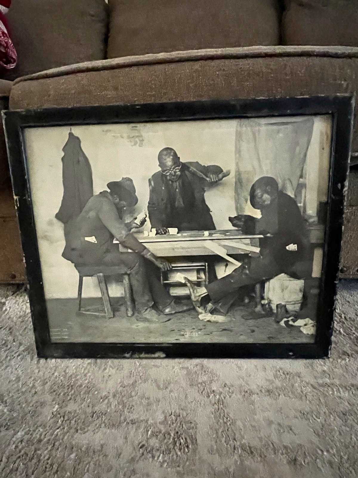 Antique Knaffl & Brother Photograph Print 1898 Copyright Framed 16x20