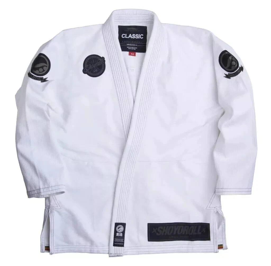 Shoyoroll Japan Competitor Batch 51 BJJ Gi White 450 GSM Jiu Jitsu Kimono custom Shoyoroll Japan Competitor Batch 51 BJJ Gi White 450 GSM Jiu Jitsu Kimono custom