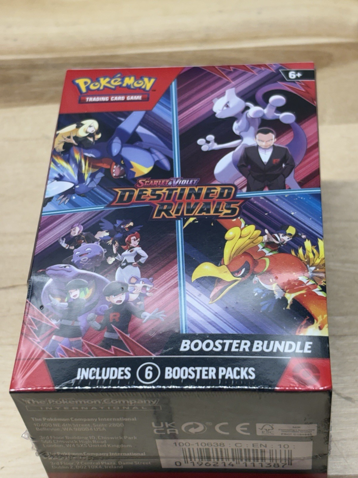 Pokemon Destined Rivals Scarlet & Violet Booster Bundle Sealed (FREE SHIPPING) Pokemon Destined Rivals Scarlet & Violet Booster Bundle Sealed (FREE SHIPPING)