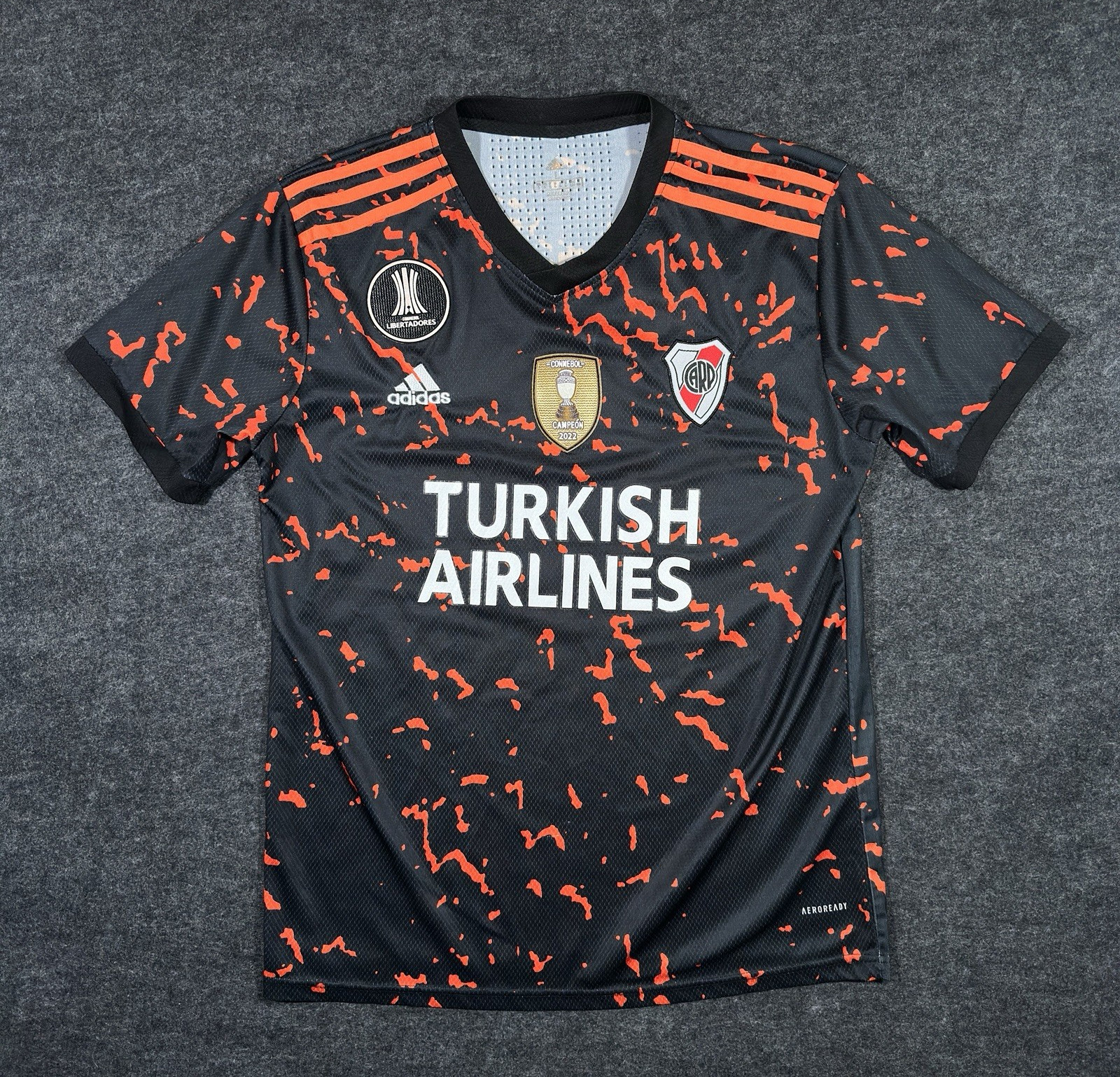 Adidas River Plate ArgentinaCopa Libertadores Conmebol 2022 Futbol Soccer Jersey