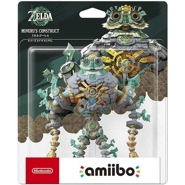 The Legend of Zelda Tears of the Kingdom amiibo Mineru\'s Construct Nintendo