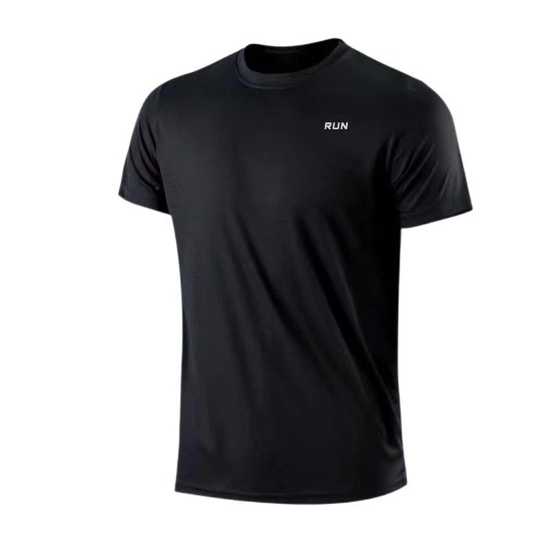 Men\'s Quick Dry Short Sleeve Gym Running Moisture Wicking Round Neck T-Shi Men\'s Quick Dry Short Sleeve Gym Running Moisture Wicking Round Neck T-Shi