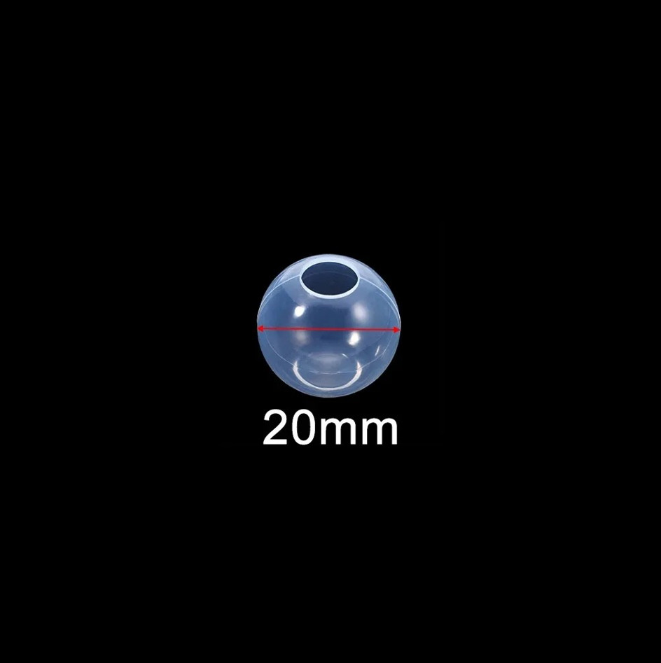 1pc 20-100mm Ball Silicone Mold 3D Sphere Epoxy Resin DIY Craft Decor Tool 1pc 20-100mm Ball Silicone Mold 3D Sphere Epoxy Resin DIY Craft Decor Tool