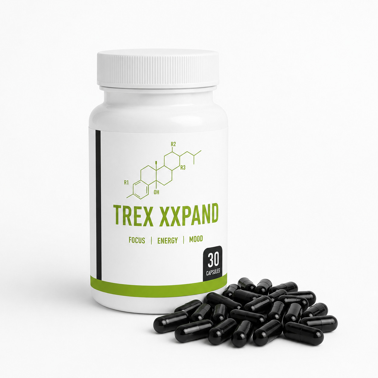 TREXXXPAND Premium Men's Performance & Endurance Support | 30 Capsules 