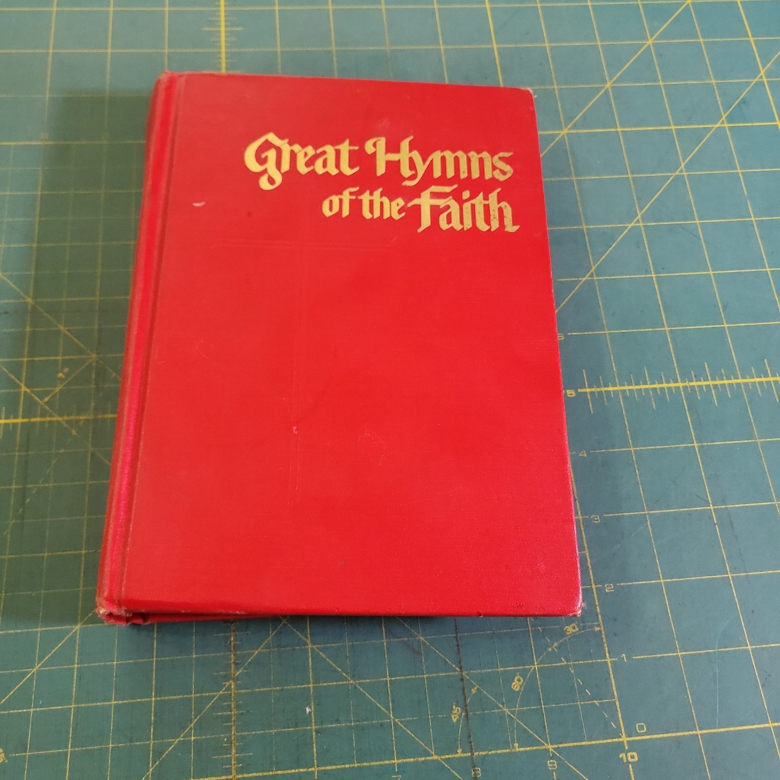 Great Hymns of the Faith 1968 Hymnbook, Red