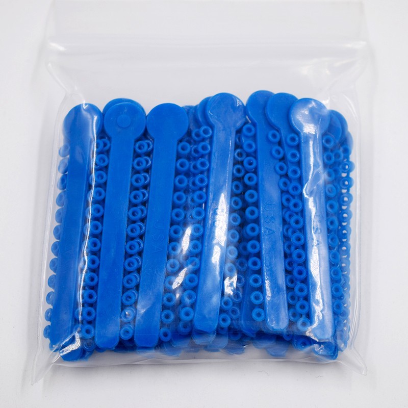 44 Colors Dental Orthodontic Elastic Ligature Tie & Short/Close/Long Power Chain