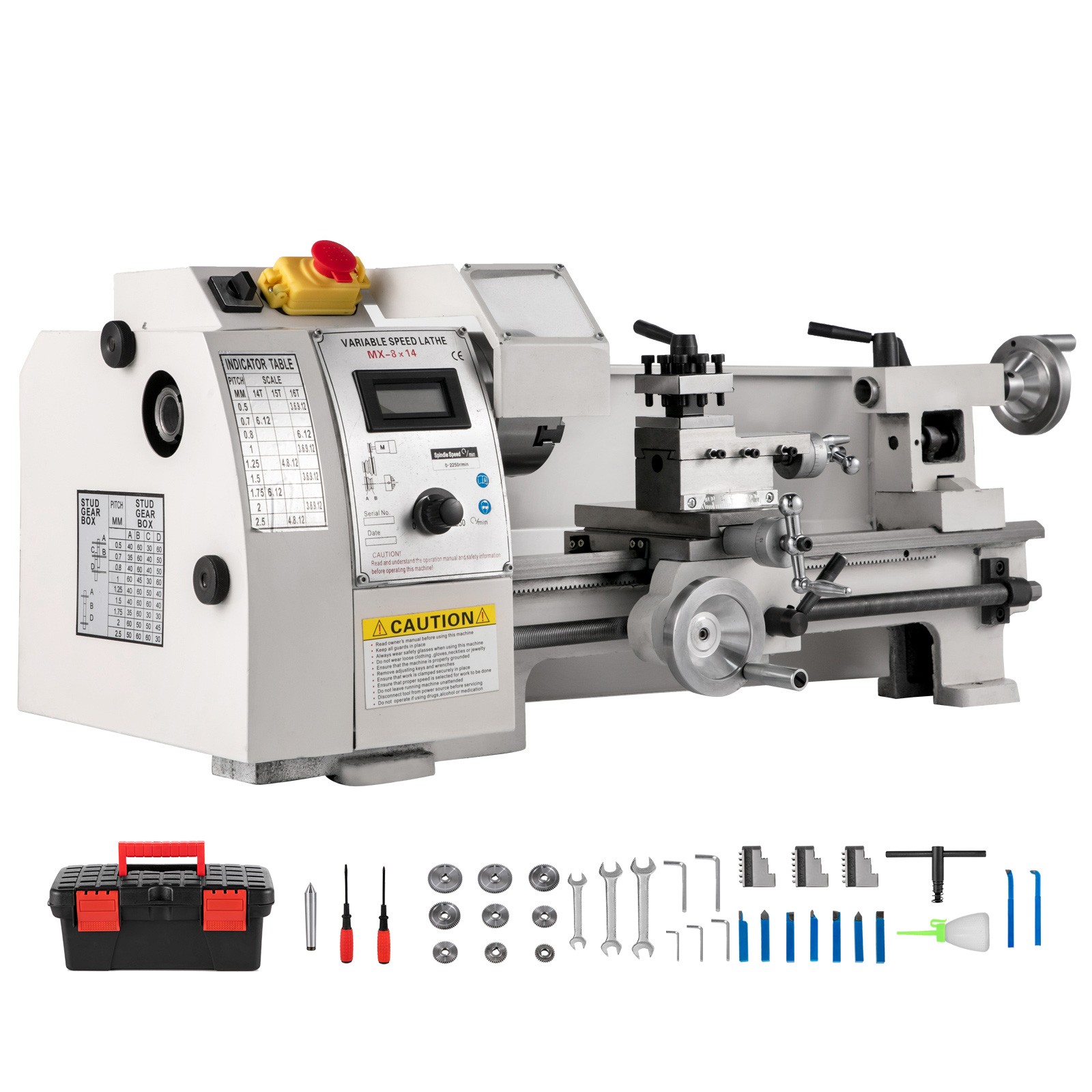 Uimoso Mini Metal Lathe 8