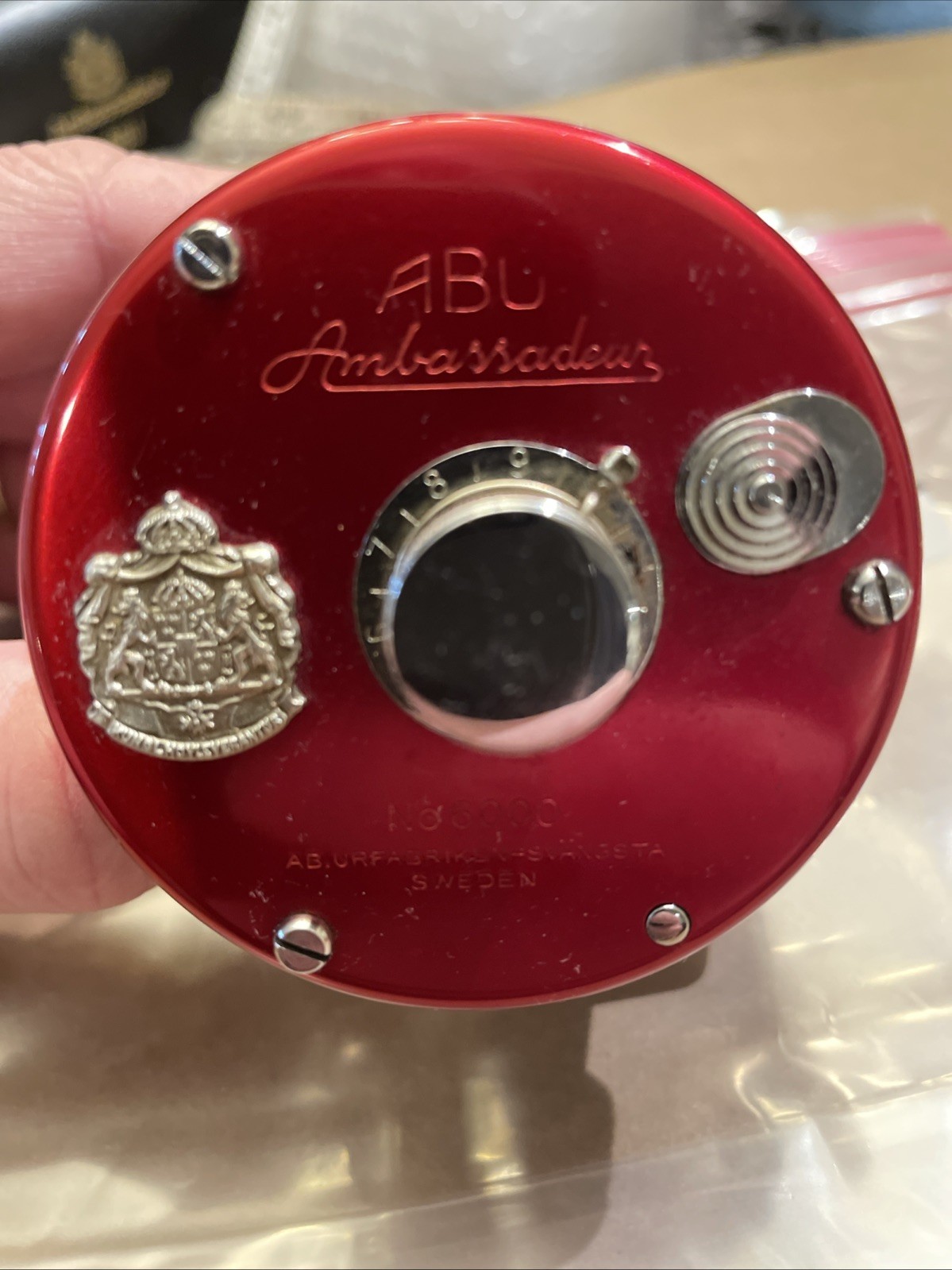 Vintage ABU AMBASSADEUR 6000 Very Good No Rash Mini Etching On Rails See Picture Vintage ABU AMBASSADEUR 6000 Very Good No Rash Mini Etching On Rails See Picture